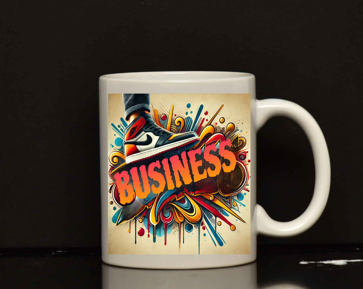 Stand on business mug