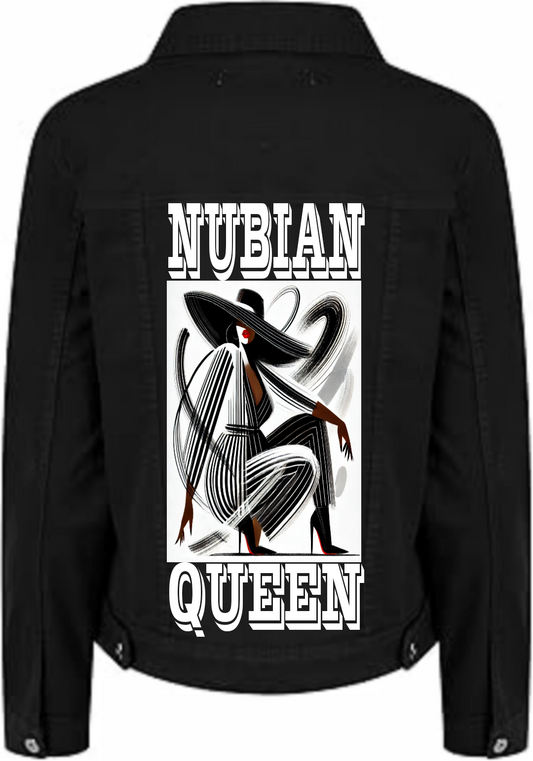 NUBIAN QUEEN DENIM JACKET