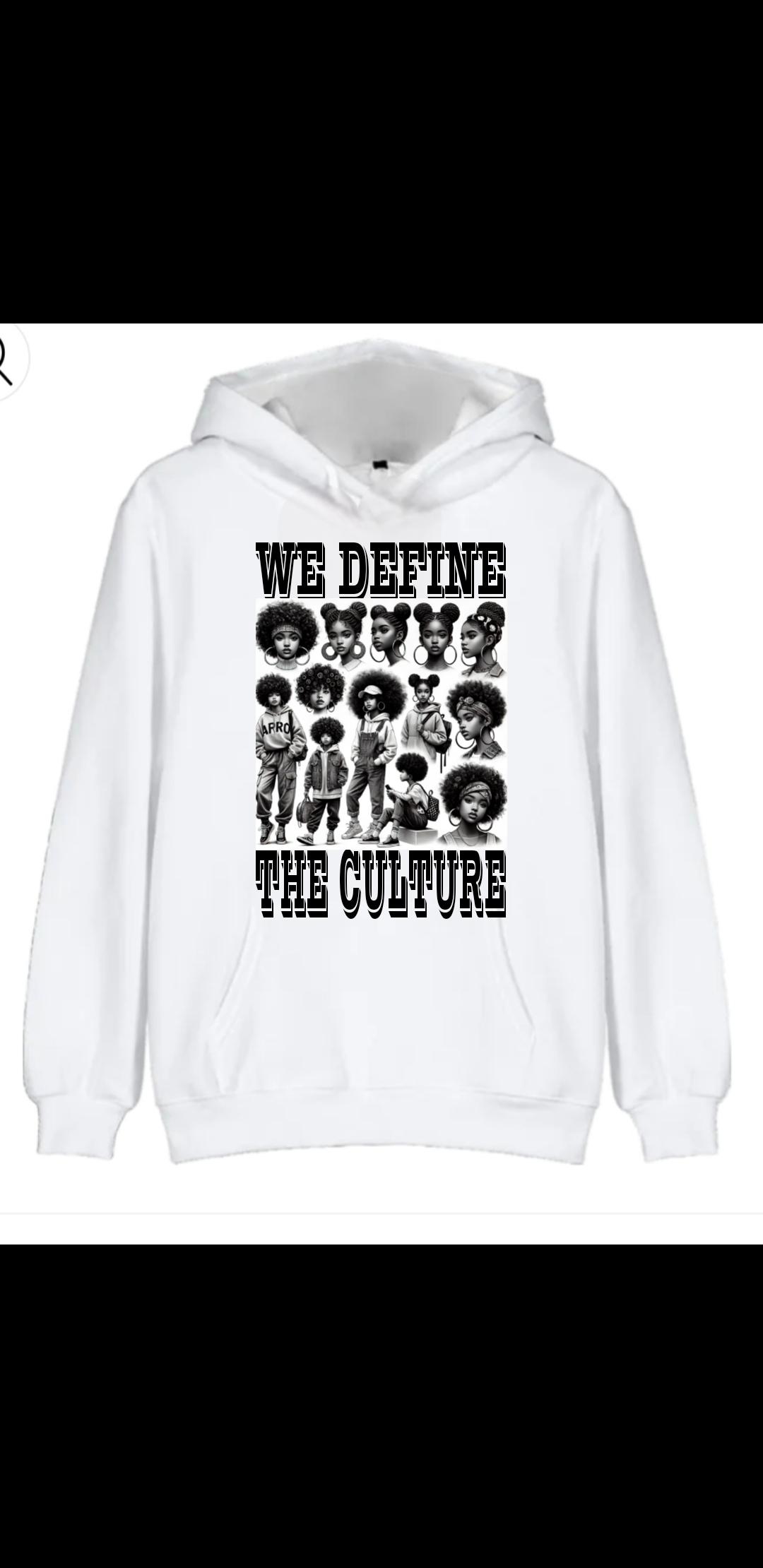 WE DEFINE THE CULTURE JUMPER T GIRL