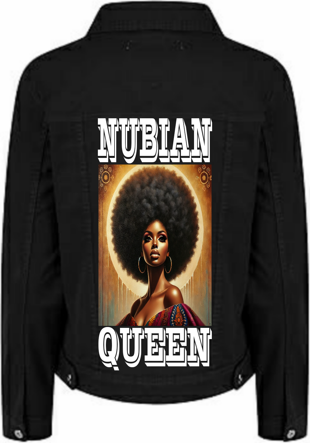 NUBIAN QUEEN DENIM JACKET 6