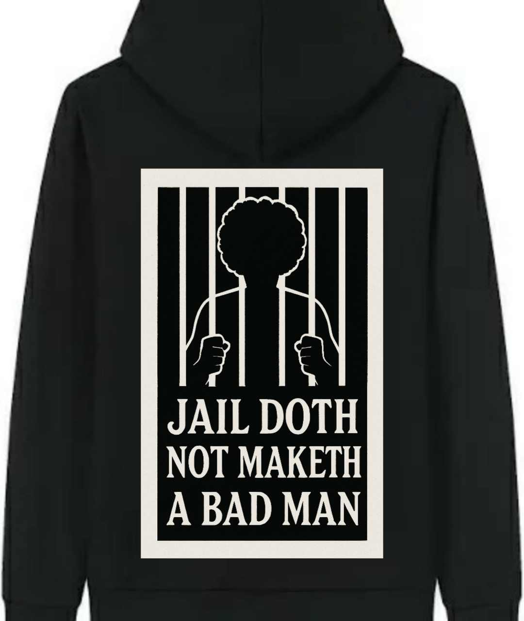 Melanin Badman Jail Hoodie