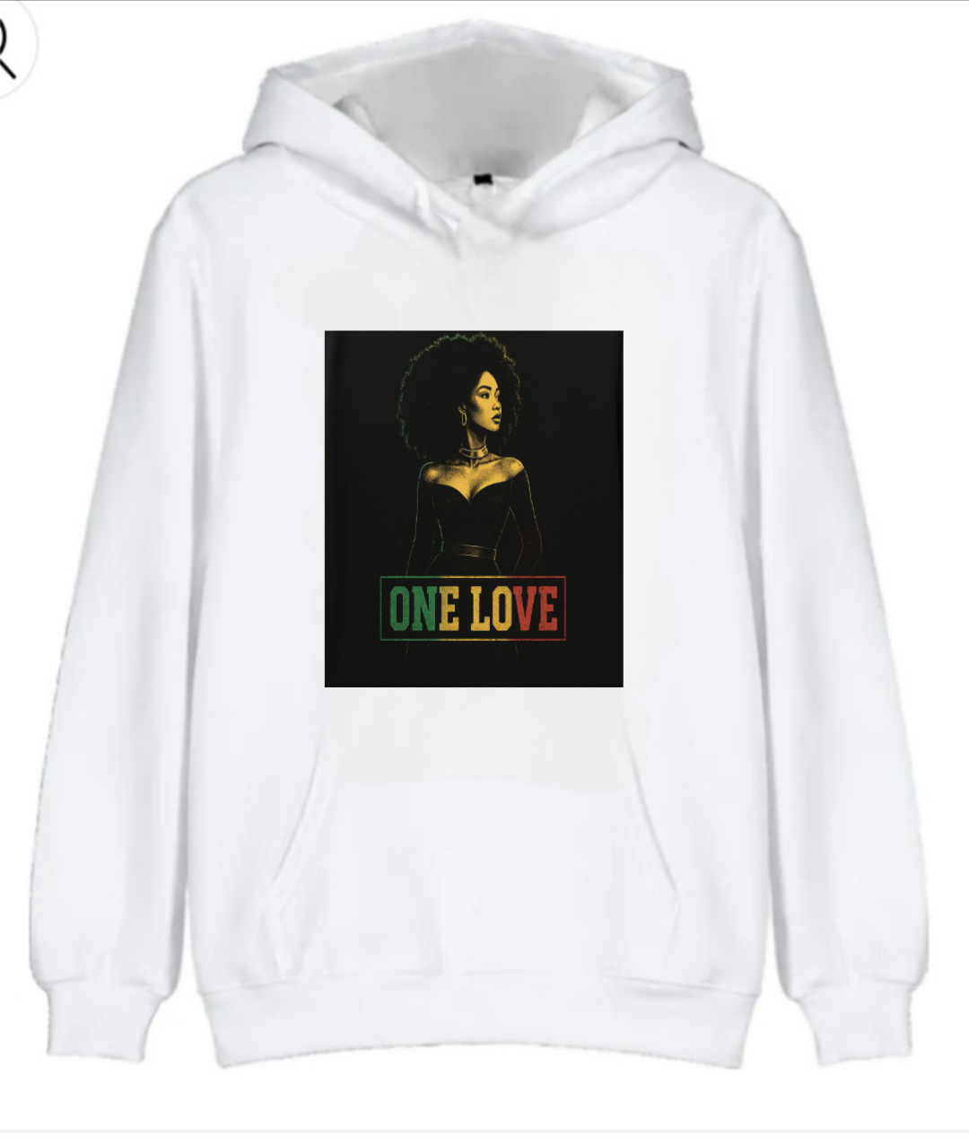 One love hoodie jumper
