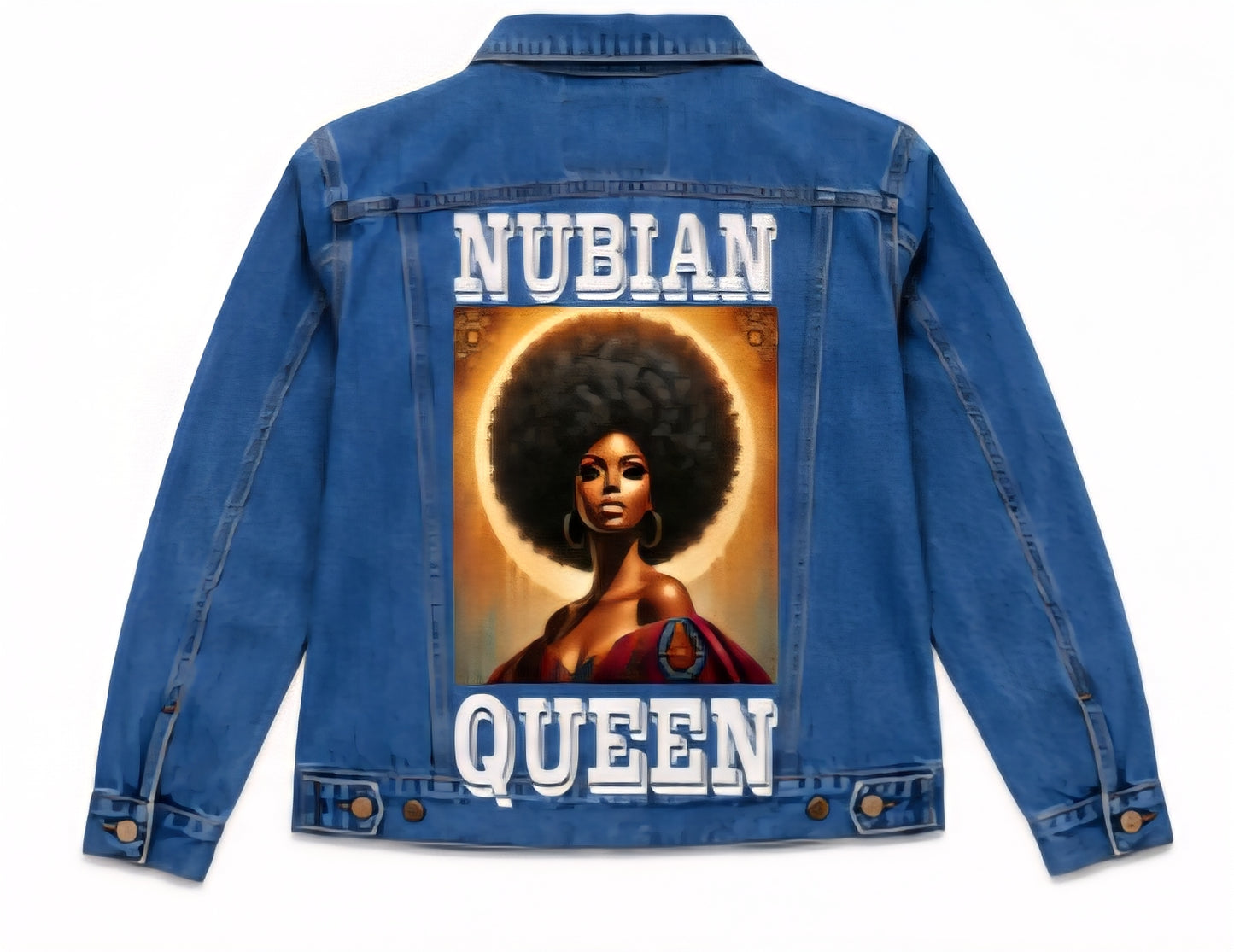 NUBIAN QUEEN DENIM JACKET 6