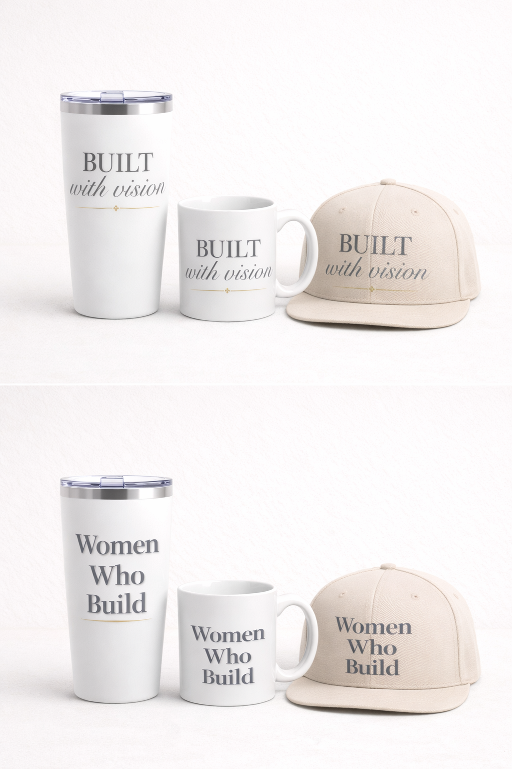 Women in Business Starter Pack – Commercial Use Leadership Tumbler, Mug, Cap Designs (Digital Download) - JPG/PNG