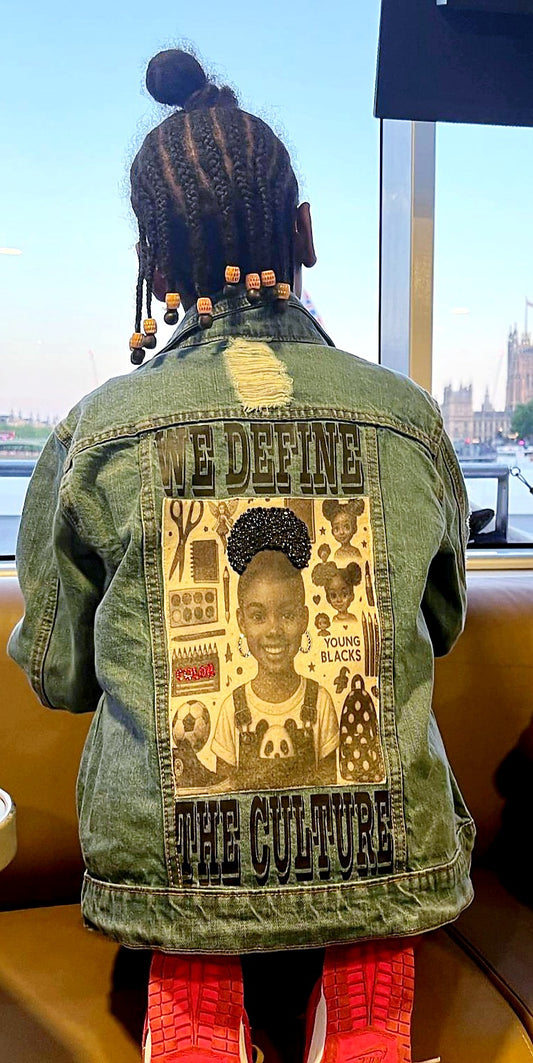 WE DEFINE THE CULTURE DENIM JACKET Y GIRL BESPOKE 2