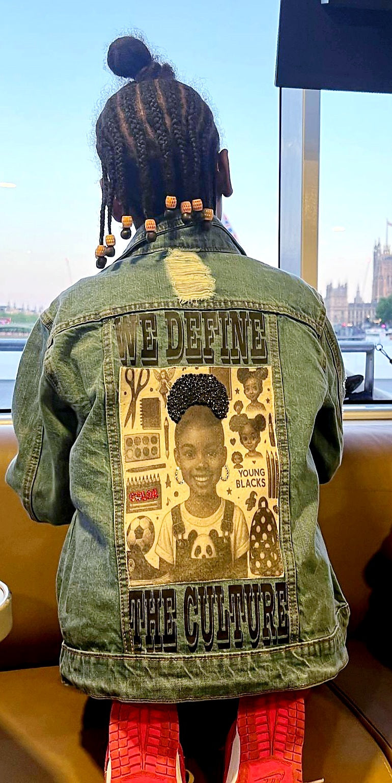 WE DEFINE THE CULTURE DENIM JACKET Y GIRL BESPOKE 2