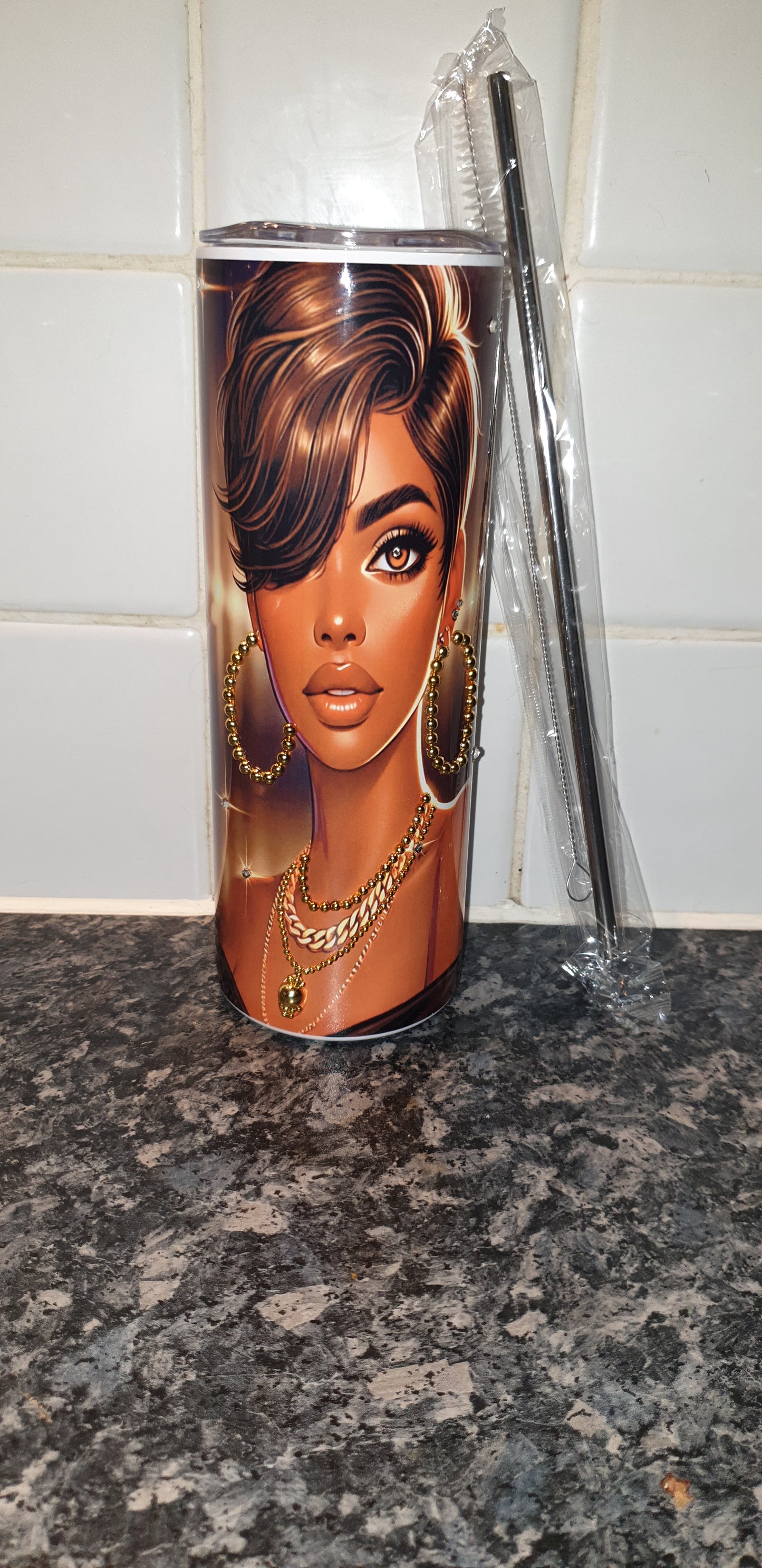 Nubian Queen Bespoke gem tumbler