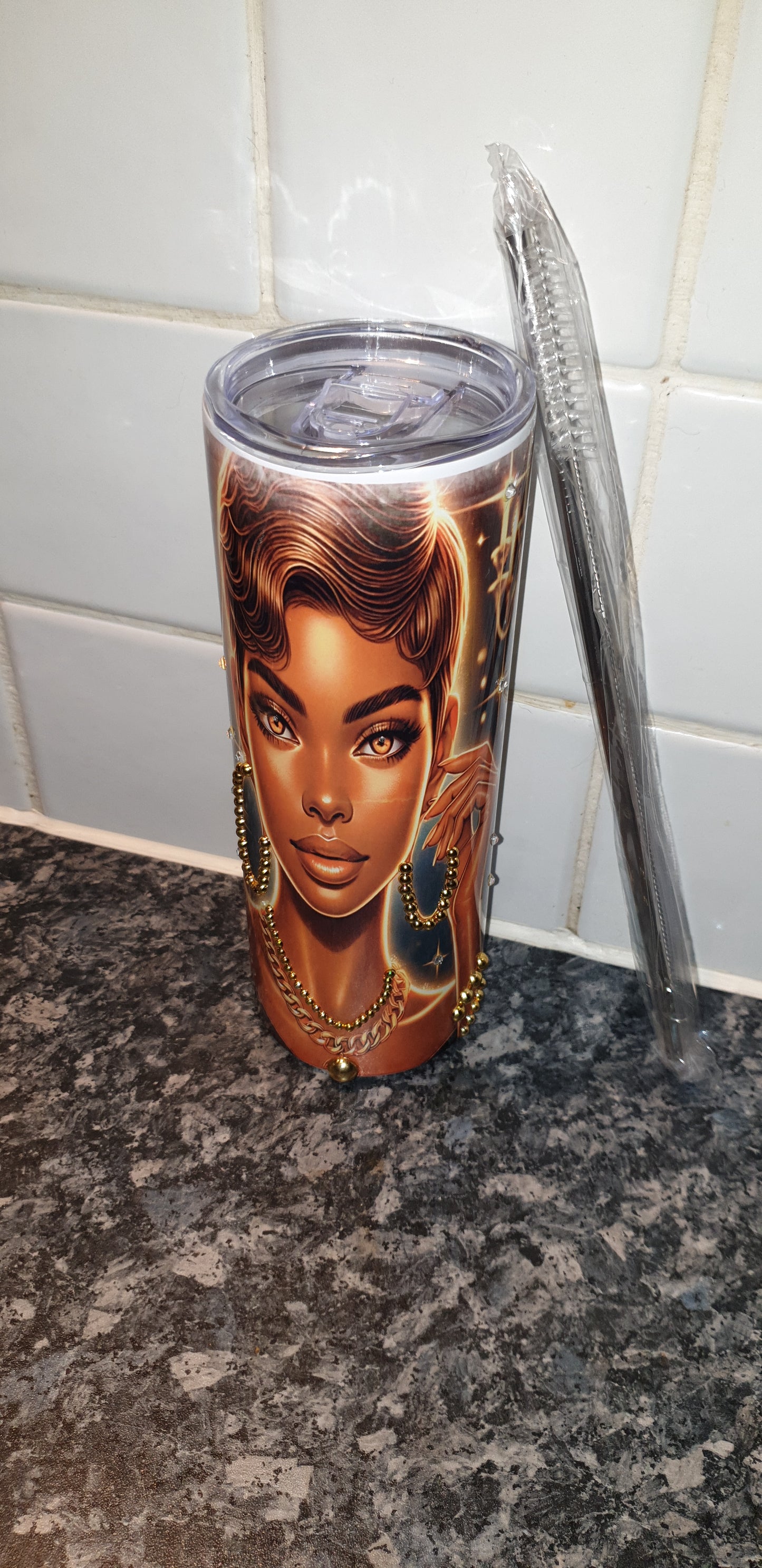 Nubian Queen Bespoke gem tumbler