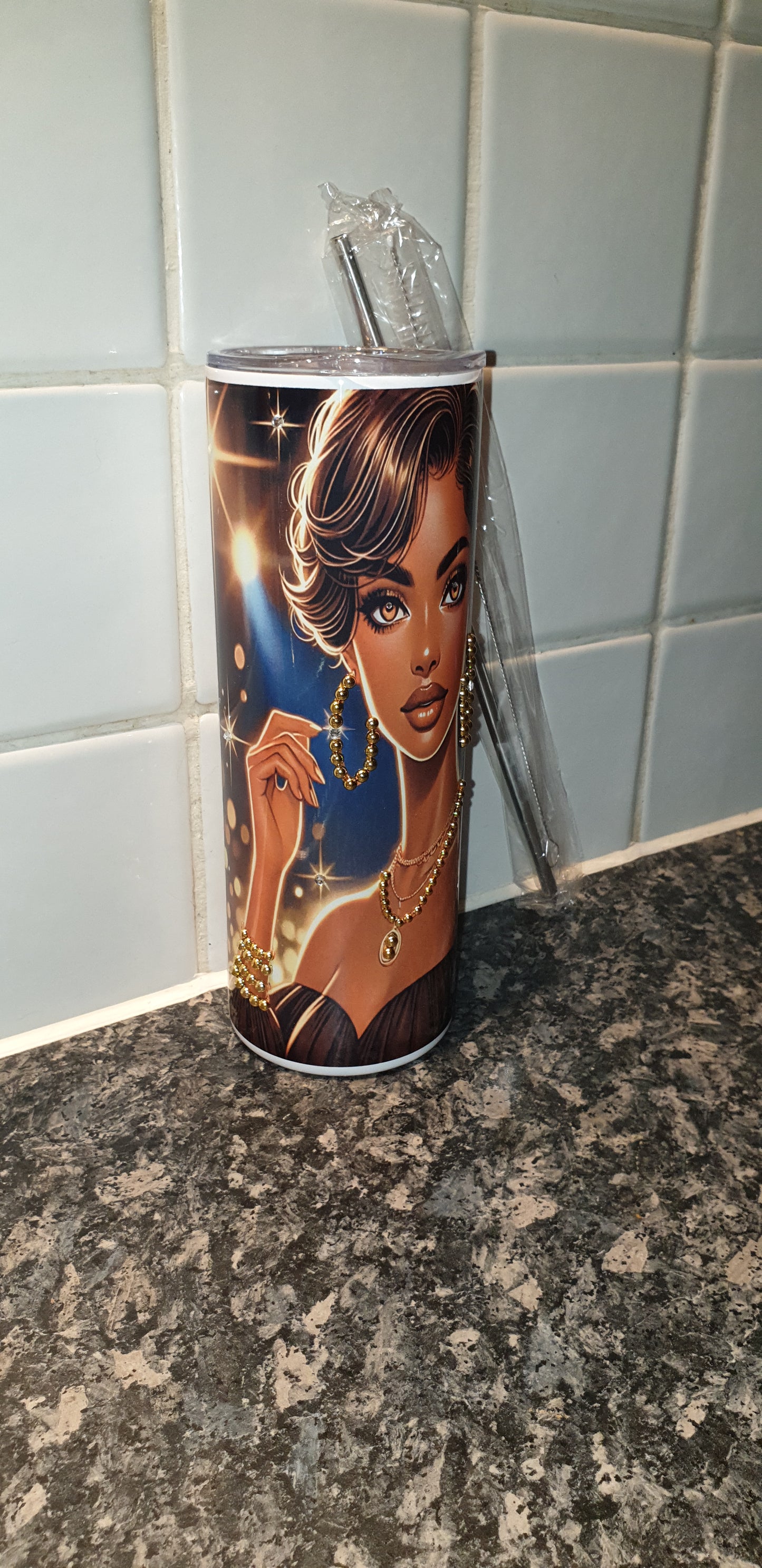 Nubian Queen Bespoke gem tumbler