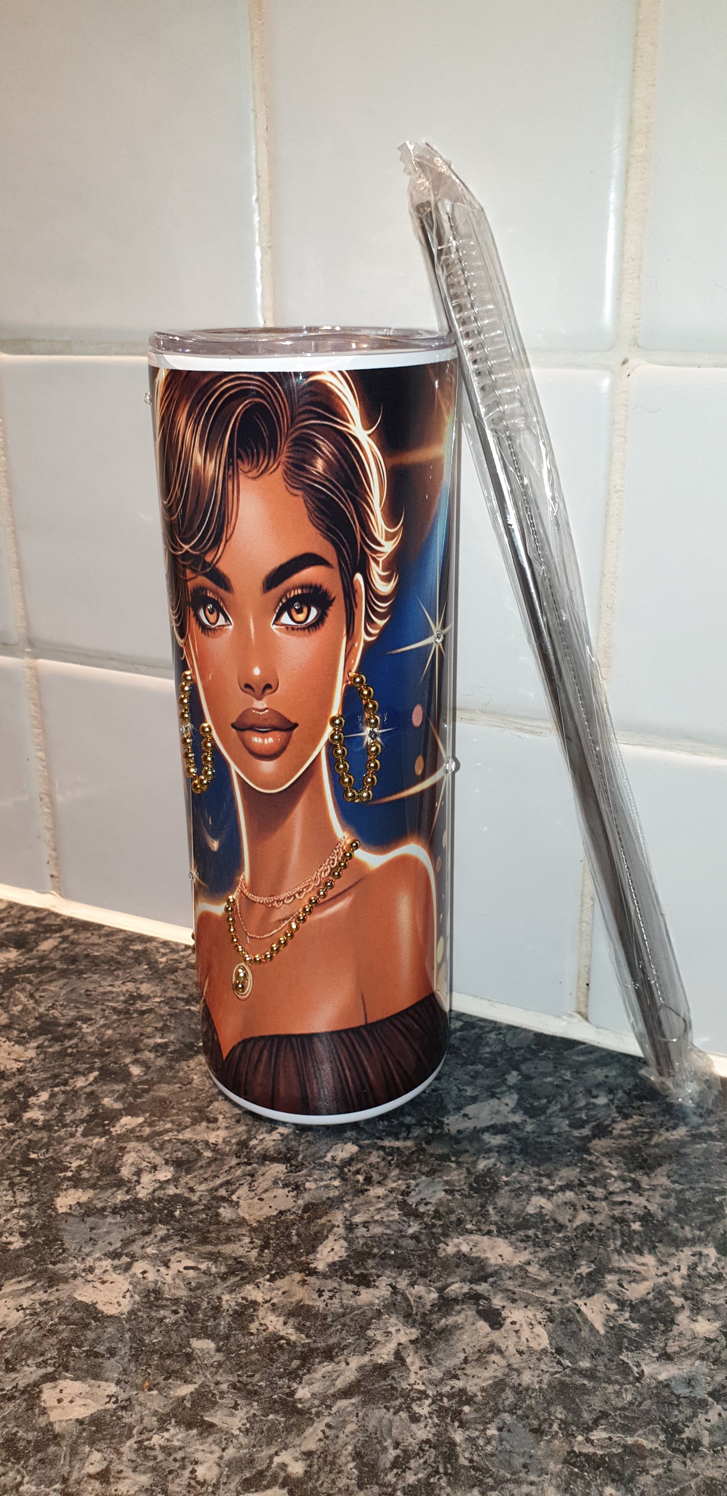 Nubian Queen Bespoke gem tumbler