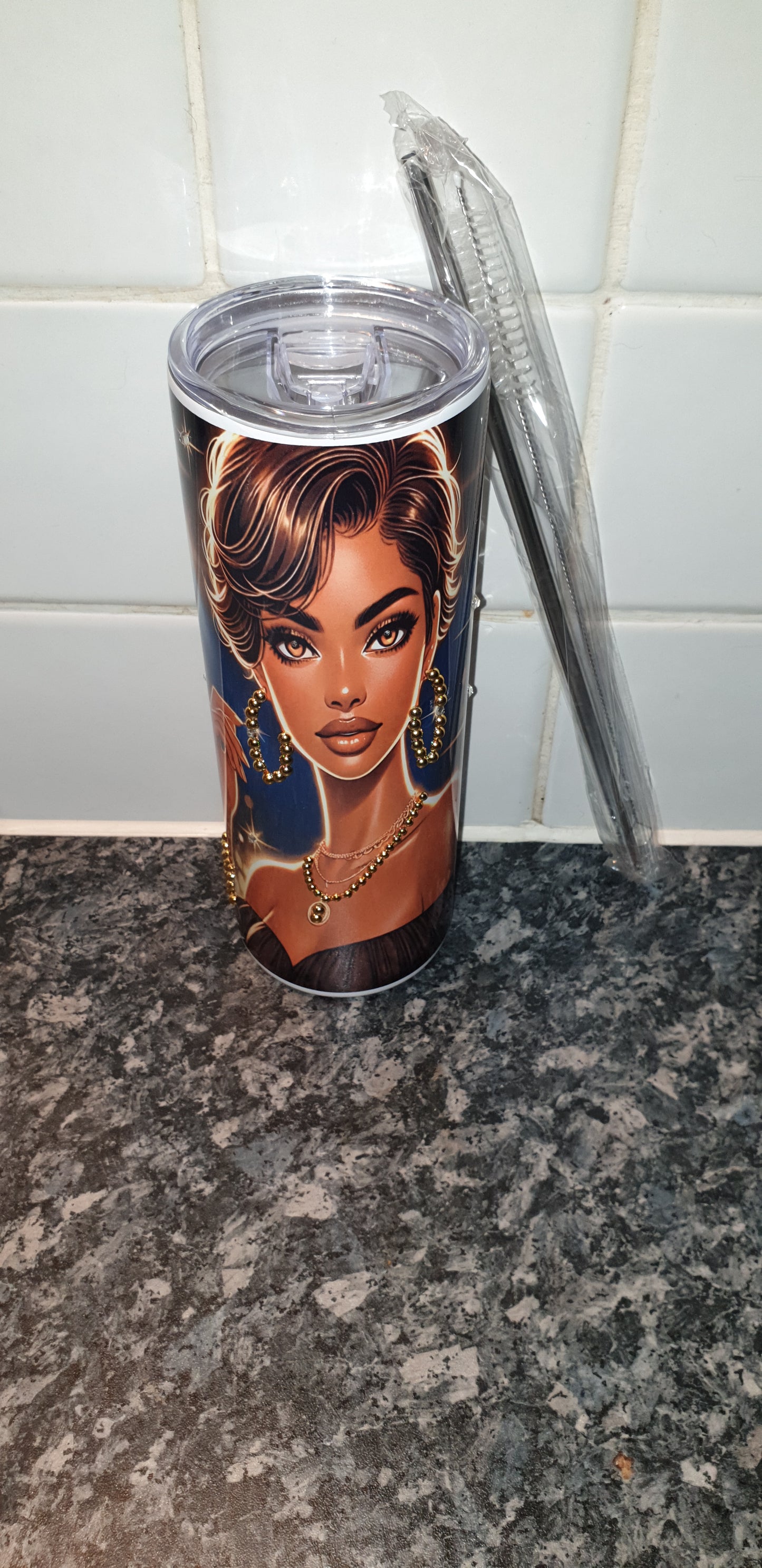 Nubian Queen Bespoke gem tumbler