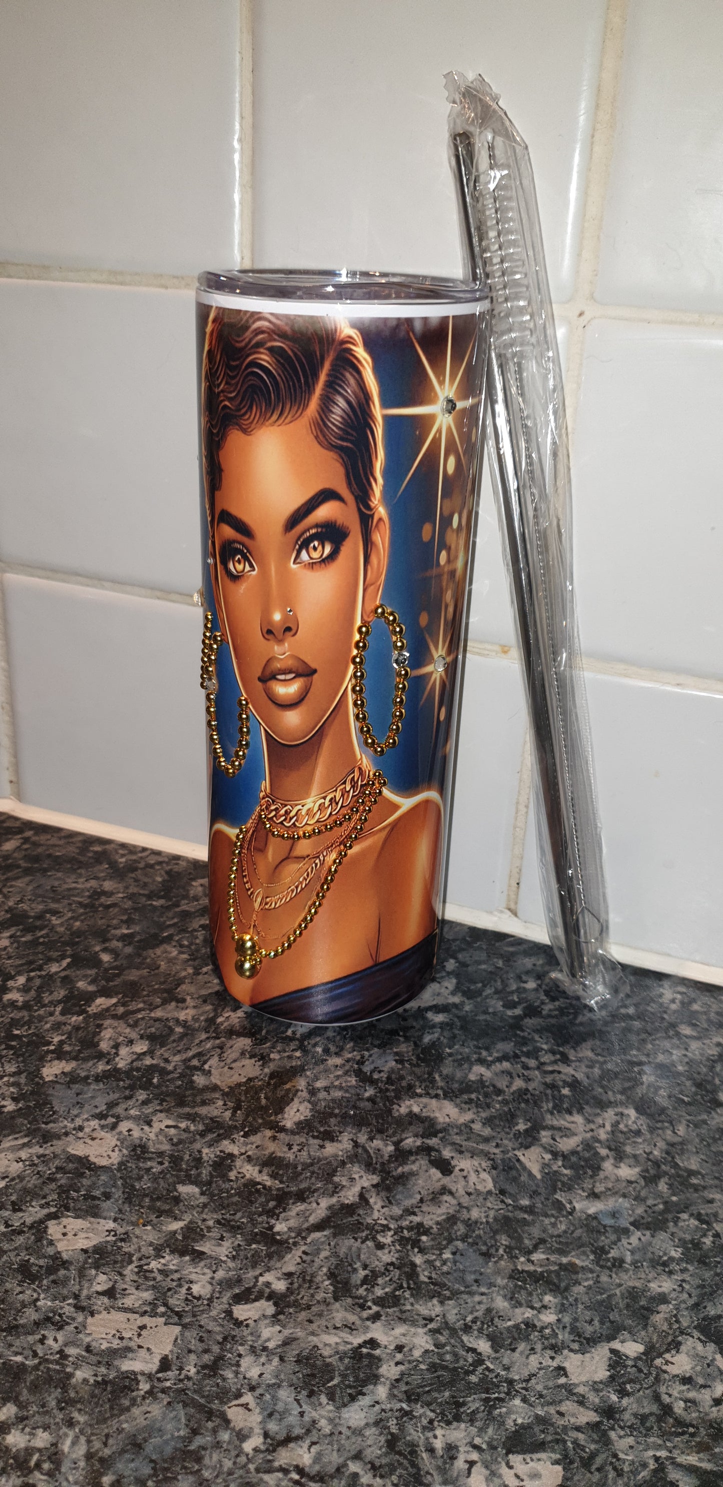 Nubian Queen Bespoke gem tumbler