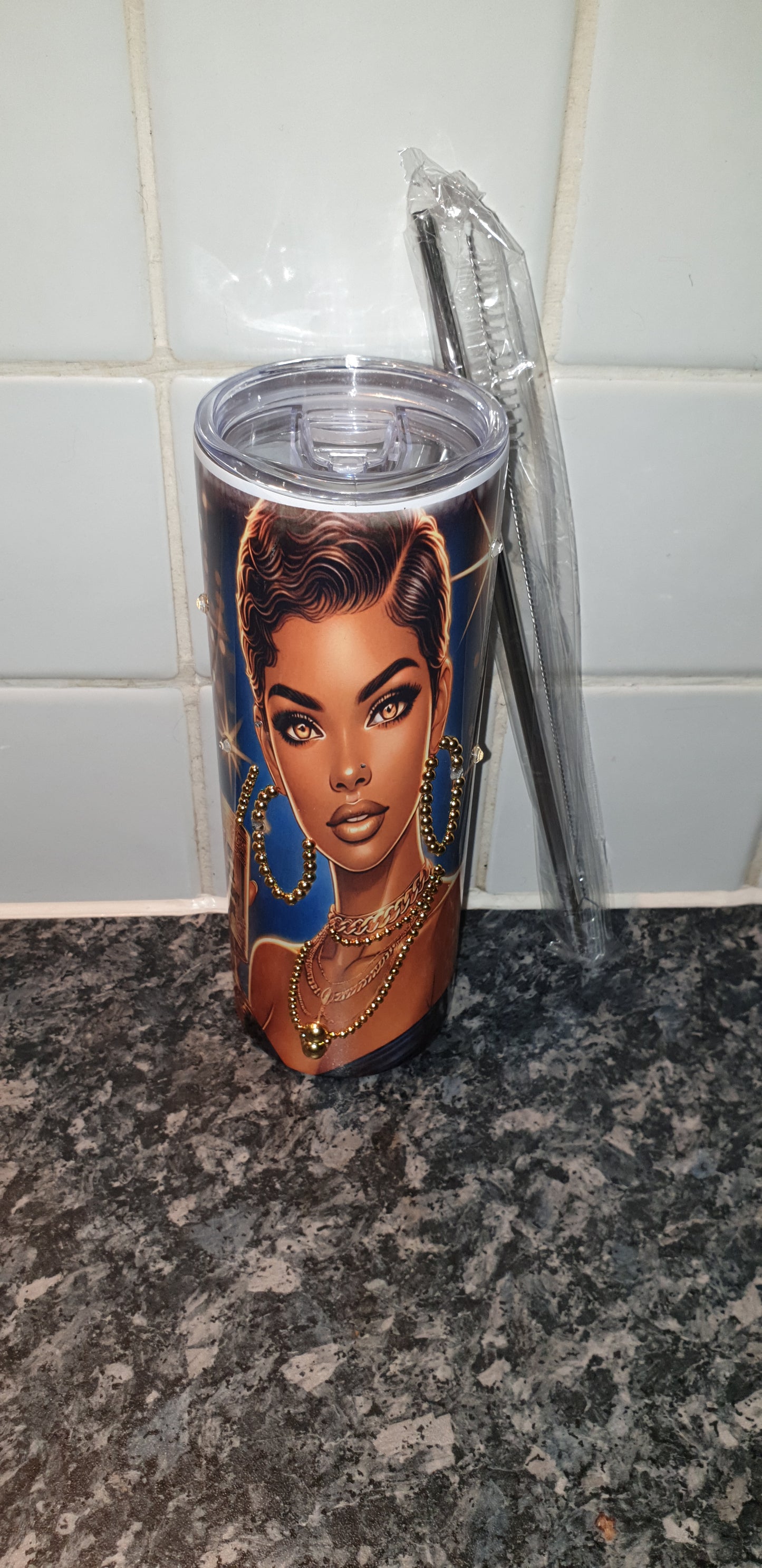 Nubian Queen Bespoke gem tumbler