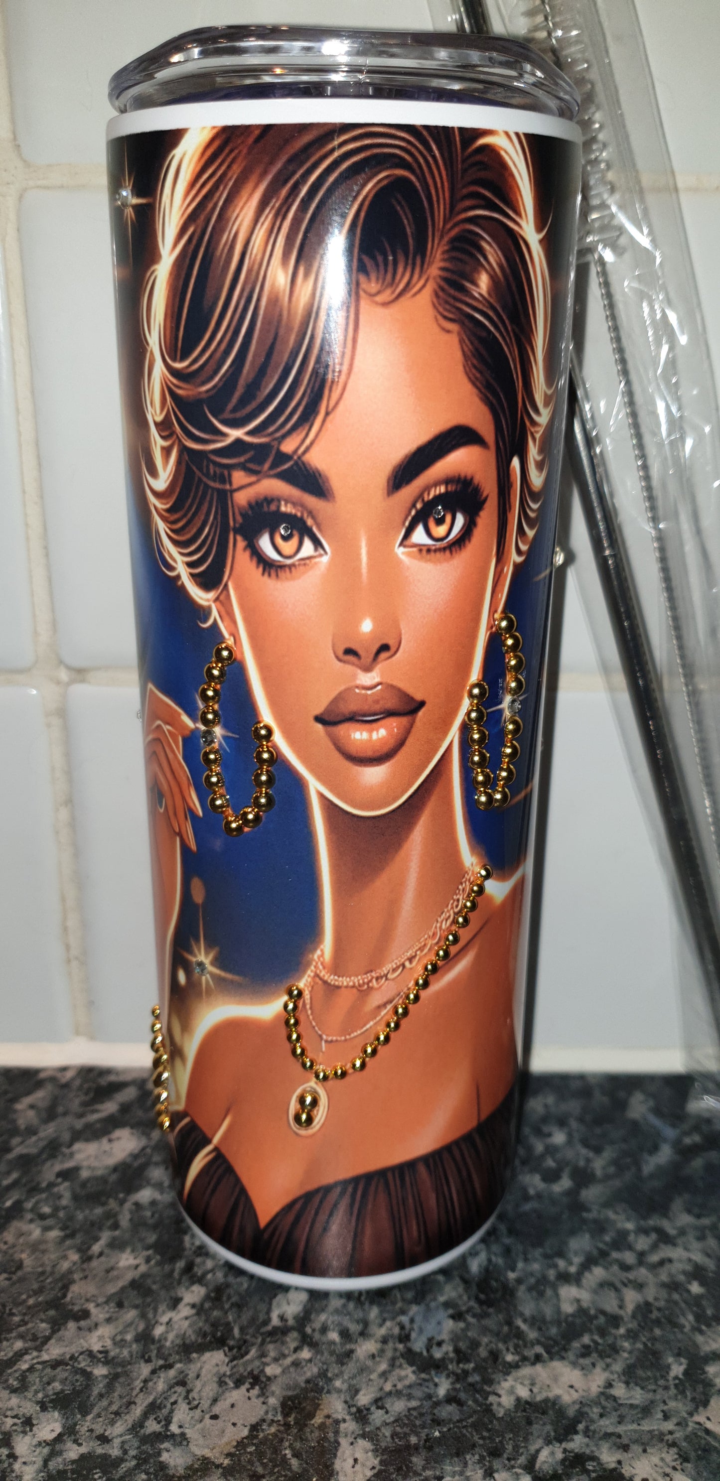 Nubian Queen Bespoke gem tumbler