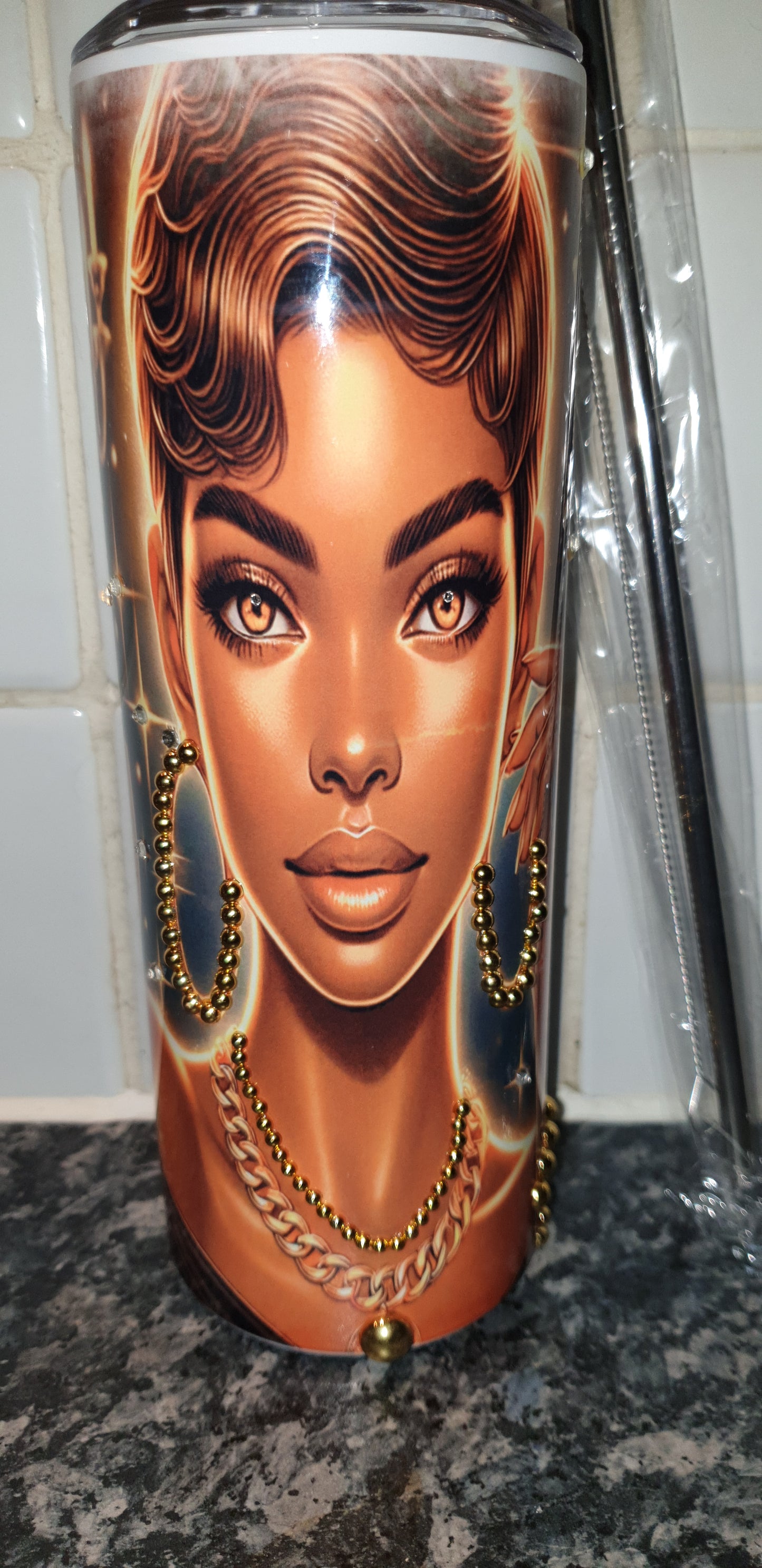 Nubian Queen Bespoke gem tumbler