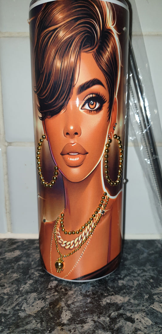 Nubian Queen Bespoke gem tumbler