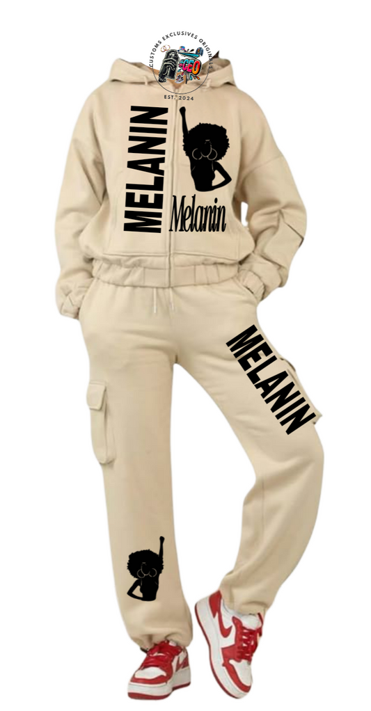 MELANIN BLACK POWER TRACKSUIT