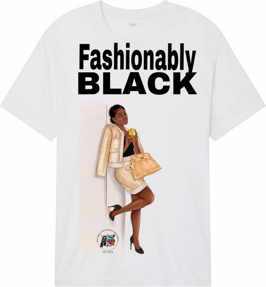 FASHIONABLY BLACK TEE