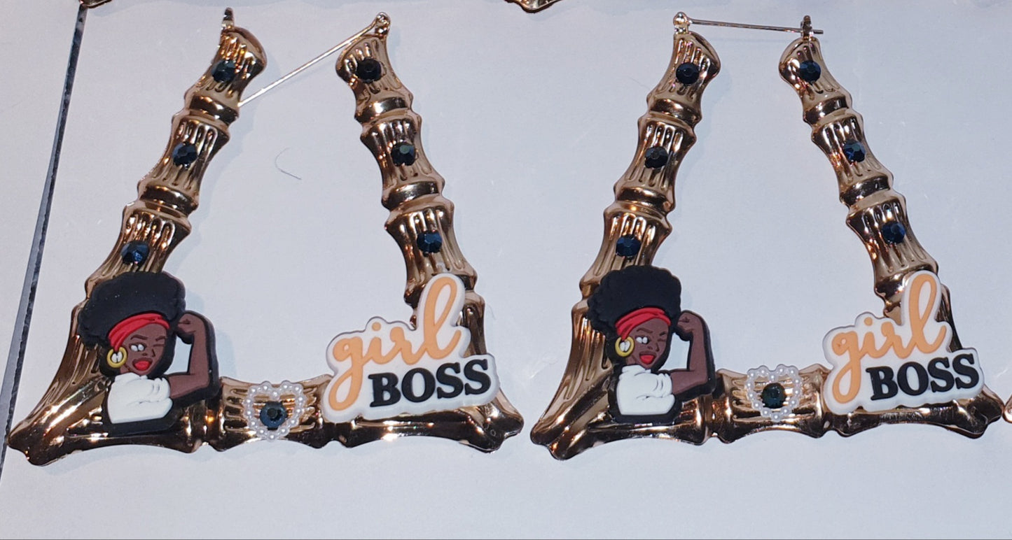 Custom Statement Emoji Earrings