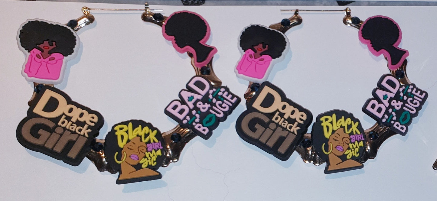 Custom Statement Emoji Earrings