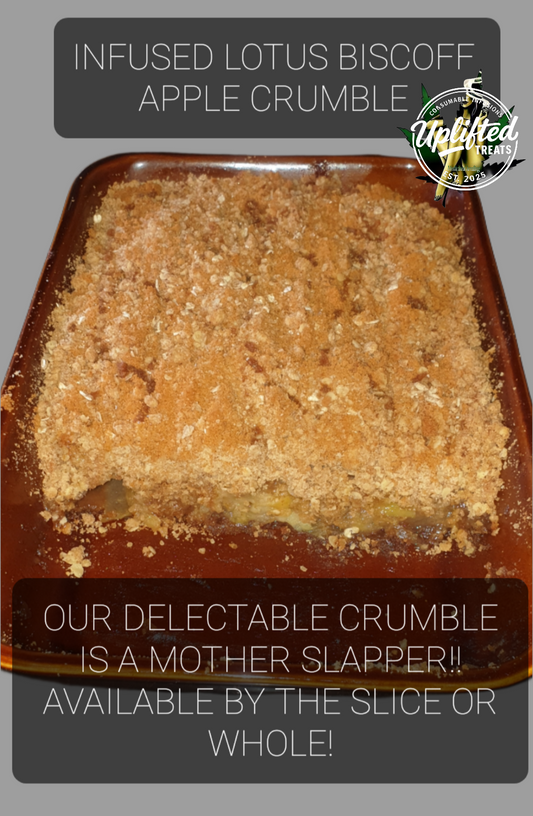 LOTUS BISCOFF APPLE CRUMBLE