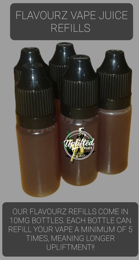 FLAVOURZ VAPE JUICE REFILLS