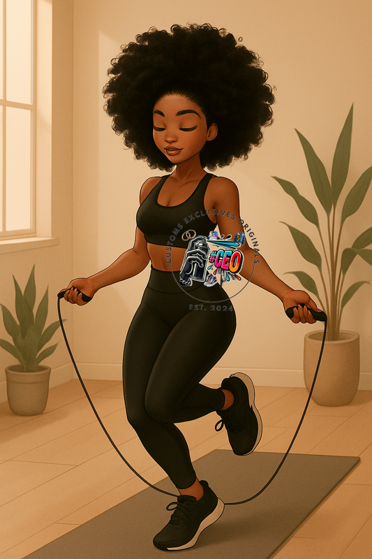 Skipping - Commercial Use - Tumbler, Mug, Cap Designs (Instant Digital Download) - PNG
