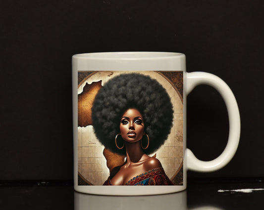 African Queen mug