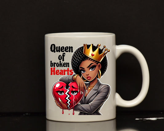 Queen of broken hearts mug 4