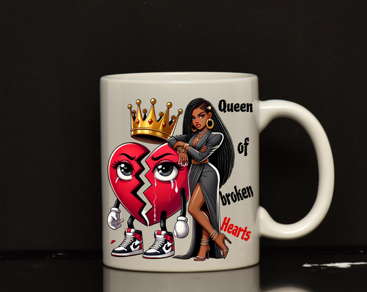 Queen of broken hearts mug 5