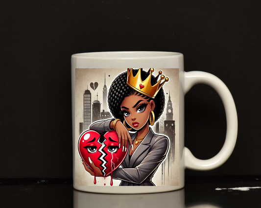 Queen of broken hearts mug 6