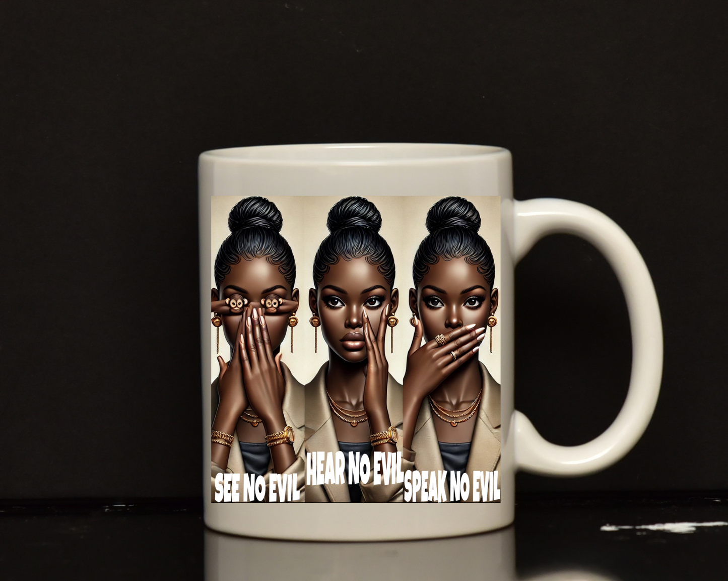 See no evil Mug