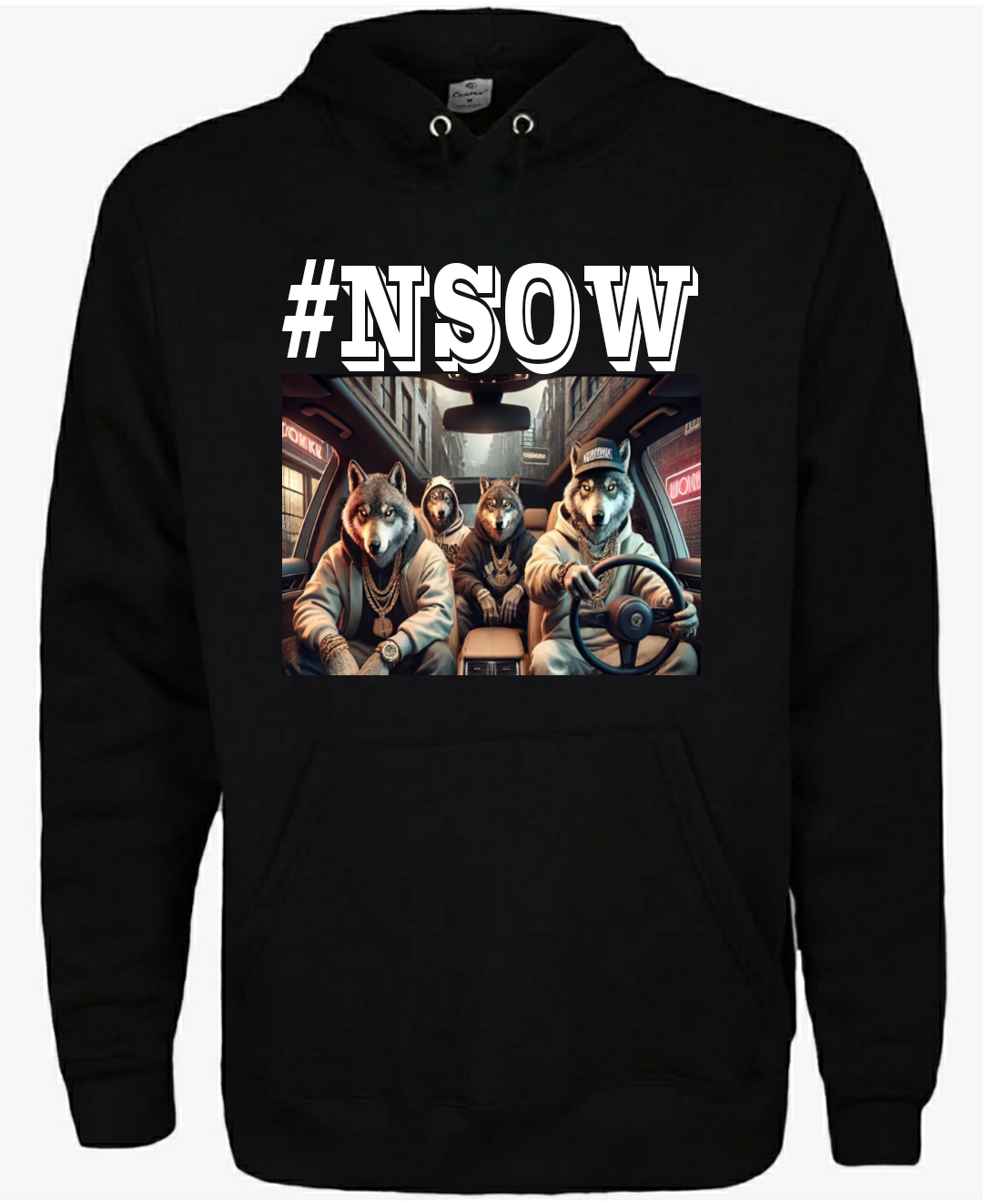 #NSOW WOLVES CAR HOODIE