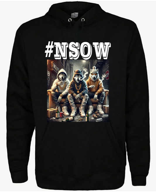 #NSOW WOLVES CHILLIN HOODIE