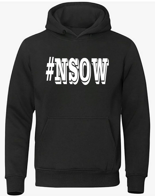 #NSOW WOLVES WHITE LOGO HOODIE 2