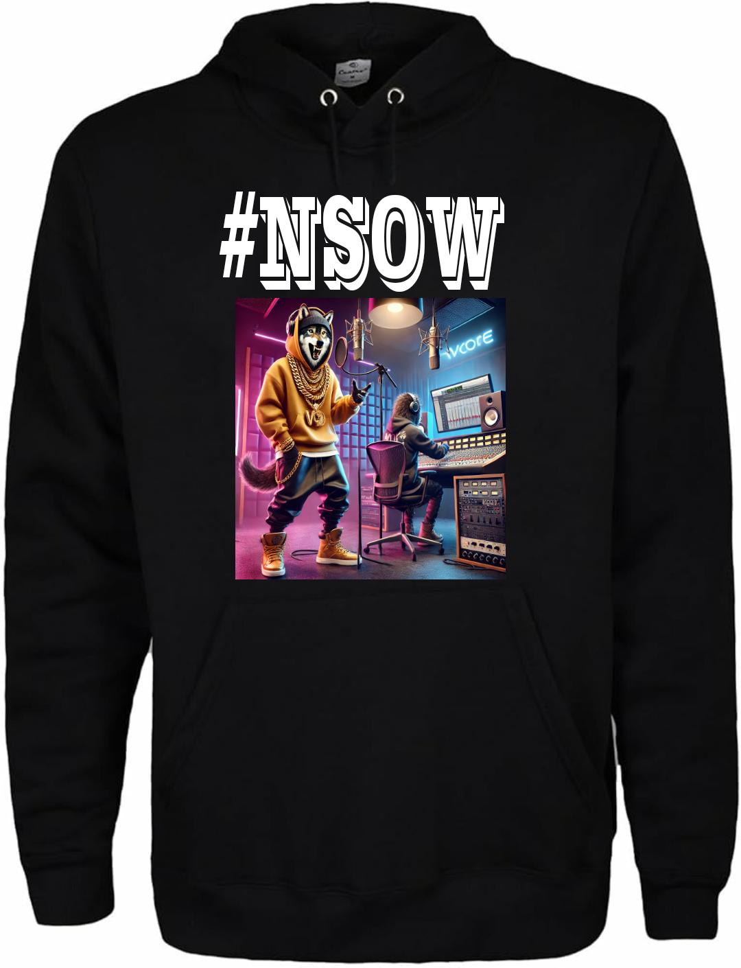 #NSOW WOLVES STUDIO HOODIE