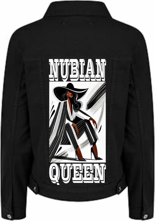 NUBIAN QUEEN DENIM JACKET 2