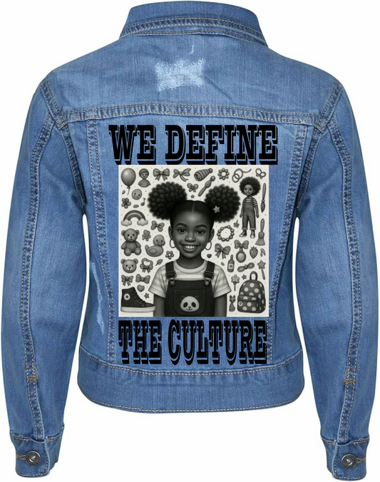 WE DEFINE THE CULTURE DENIM JACKET BABY GIRL