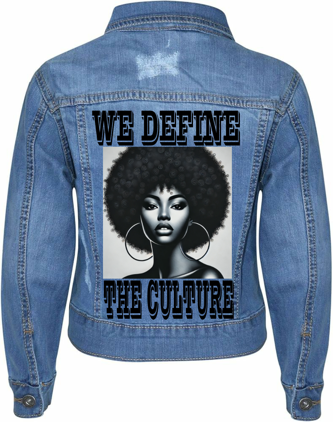 WE DEFINE THE CULTURE DENIM JACKET WOMAN