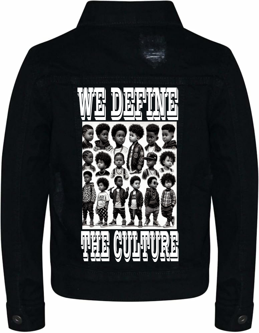 WE DEFINE THE CULTURE  DENIM JACKET Y BOYS
