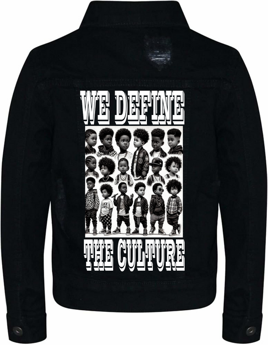WE DEFINE THE CULTURE  DENIM JACKET Y BOYS