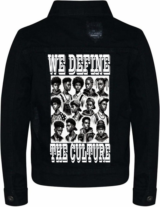 WE DEFINE THE CULTURE  DENIM JACKET T BOYS