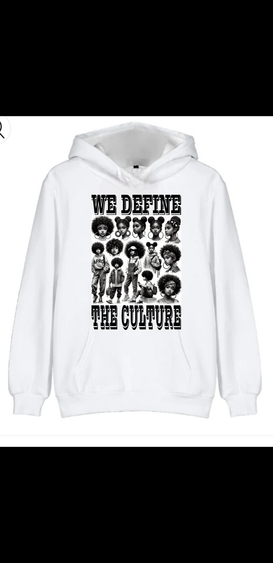 WE DEFINE THE CULTURE JUMPER T GIRL