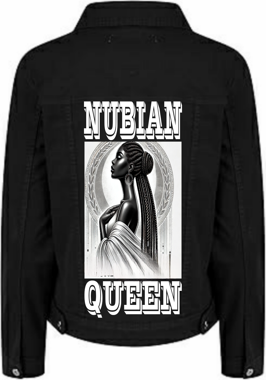 NUBIAN QUEEN DENIM JACKET 7