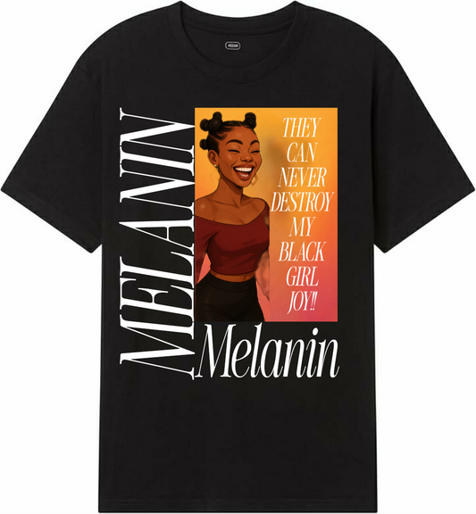 Melanin Black Girl Joy Tee