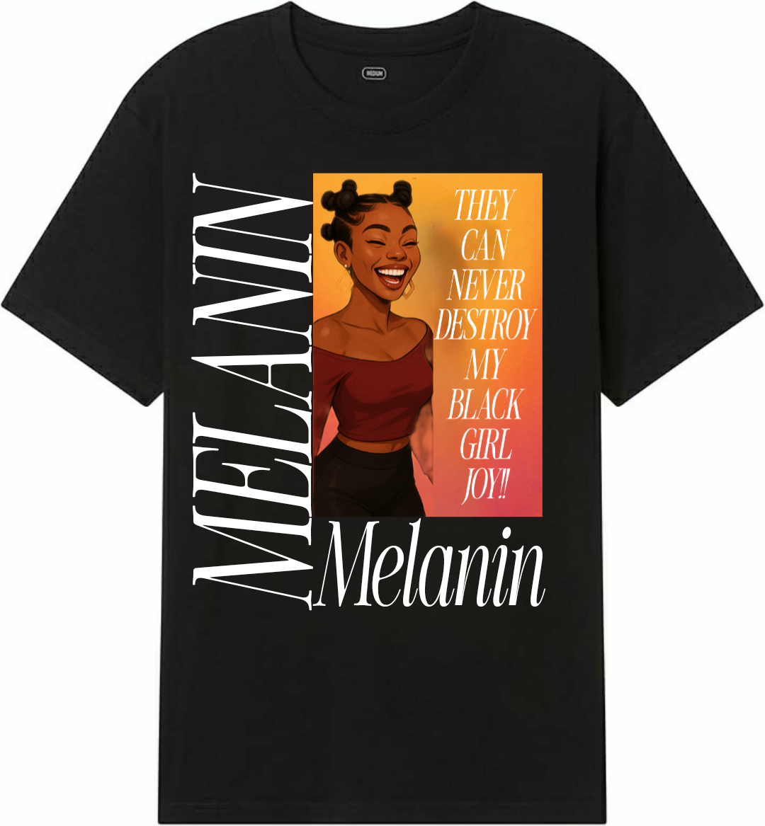 Melanin Black Girl Joy Tee