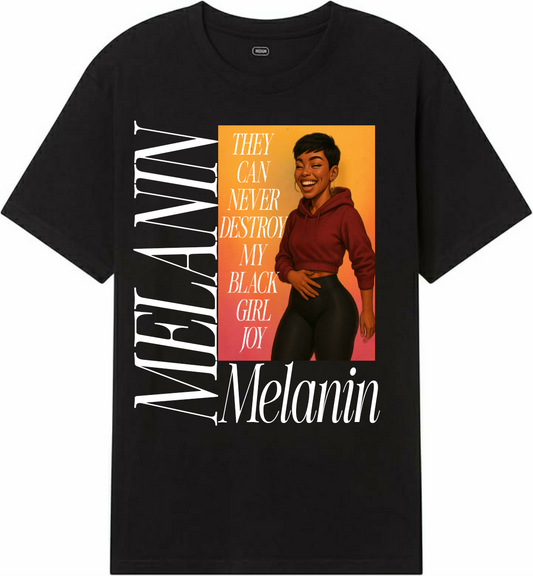 Melanin Black Girl Joy Tee 5