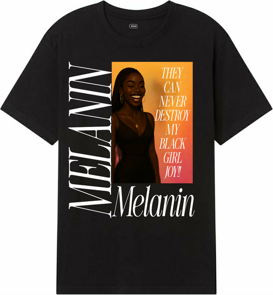 Melanin Black Girl Joy Tee 7