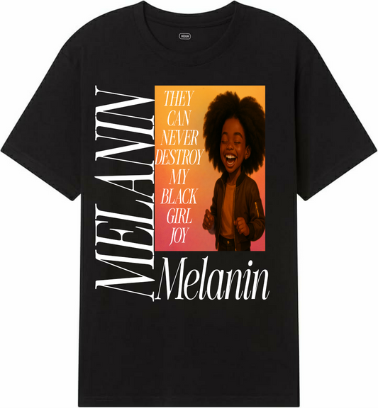 Melanin Little Black Girl Joy Tee 3