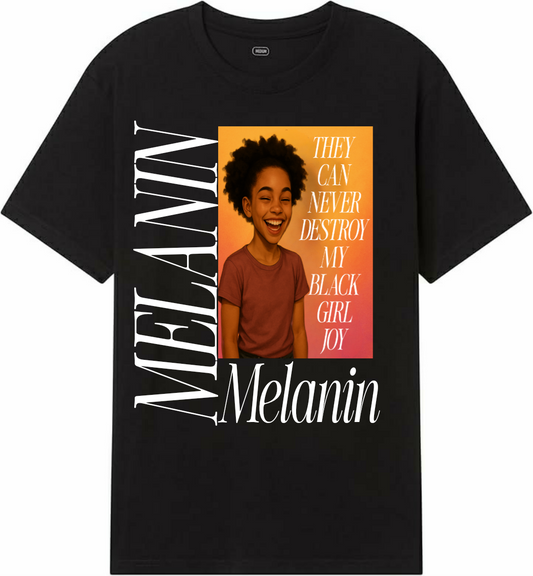 Melanin Little Black Girl Joy Tee 4